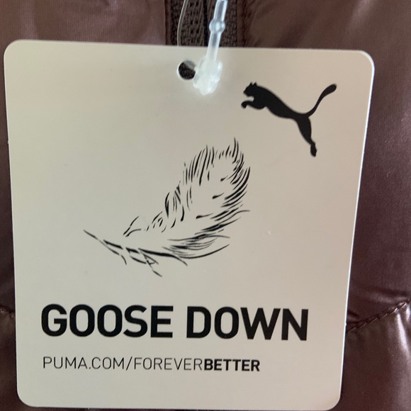 PUMA New Goose down Girls Puma Jacket. Size XL - Picture 6 of 8